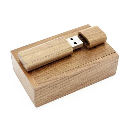 Holz-/Bambus-USB-Stick (2.0) in 16-128GB